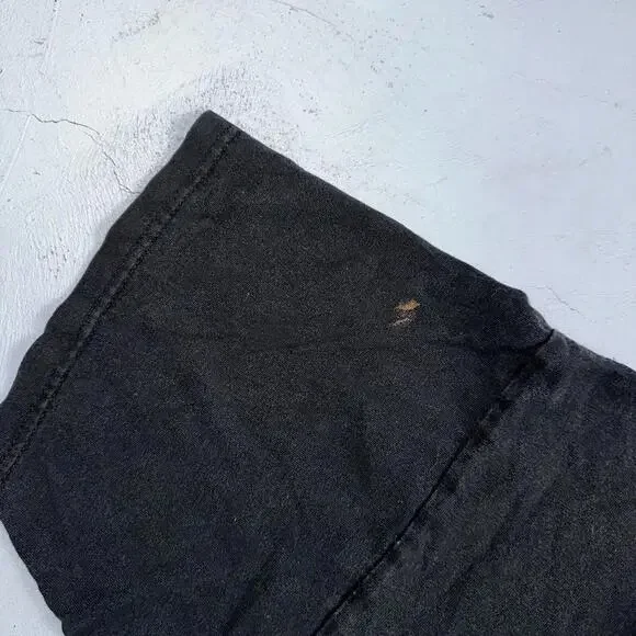 VTG 90s Chicago Bulls 23 Spellout Skyline T Shirt Pro Tag 3XL Jordan USA NBA - Picture 7 of 11